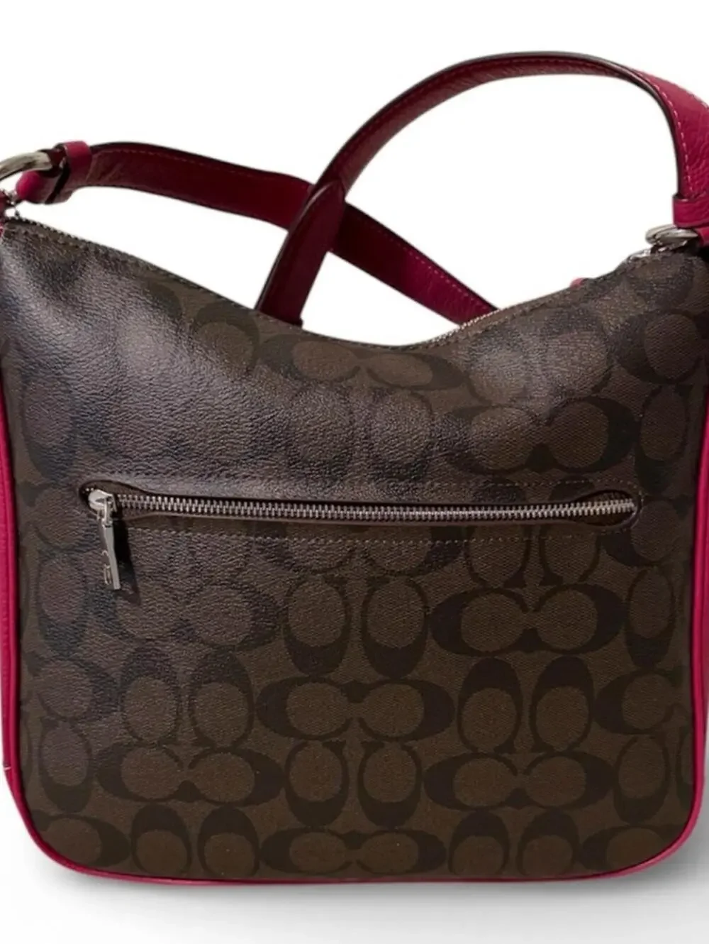 Coach Ellie File Crossbody Signature Canvas NWT